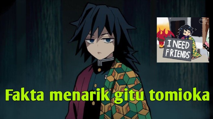 ini lah fakta menarik gitu tomioka