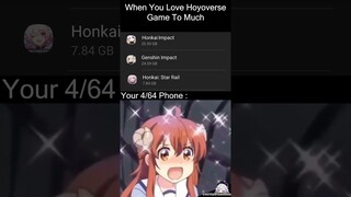 POV You Installed Hoyoverse Game 👻👻👻