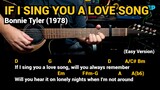 If I Sing You a Love Song - Bonnie Tyler (1978) Easy Guitar Chords Tutorial with Lyrics Part 1 REELS