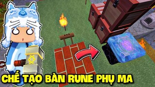 MEOWPEO SINH TỒN PHIÊN BẢN MỚI: THỬ THÁCH CHẾ TẠO BÀN RUNE PHỤ MA SIÊU MỚI TRONG MINI WORLD