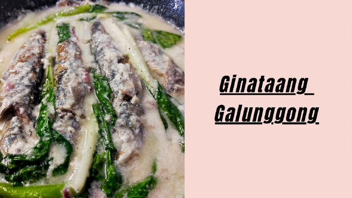 How to cook "Ginataang Galunggong"