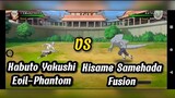 Ultimate Fight : Survival - Kabuto Yakushi Evil-Phantom! VS Kisame Samehada Fusion!!