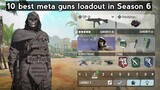 10 best meta guns loadout in CODM Season 6