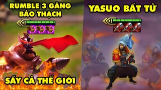 TOP khoảnh khắc điên rồ nhất Đấu Trường Chân Lý #98: Rumble 3 Găng Bảo Thạch max sấy, Yasuo bất tử