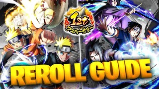 HOW TO REROLL & WHO IS WORTH IT?!?! (1st Anniversary Guide) on Naruto X Boruto Ninja Tribes