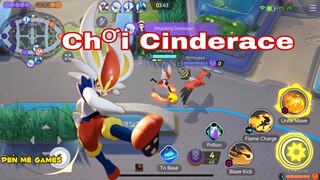 Pokémon UNITE Chơi Cinderace -Oficial Games Mobile-New games