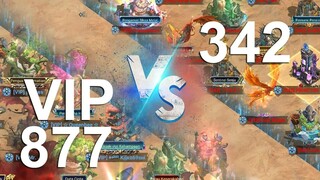 DOOMSDAY OPEN S3 VIP 877 vs 342 - STATE OF SURVIVAL