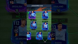 Full Team Machester City💙 #fifa23 #fifamobile