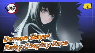 Demon Slayer|Relay Cosplay Race of all CHARACTERS_2