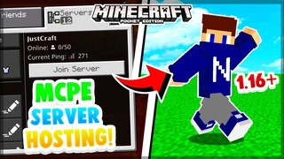 How To Make Your Own Free MCPE Server For Free | Free 24/7 Hosting For Minecraft PE 1.16+ | 2021