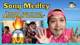 Song Medley "Combo lata at ang Malupet na Drummer" Reaction Video 😲