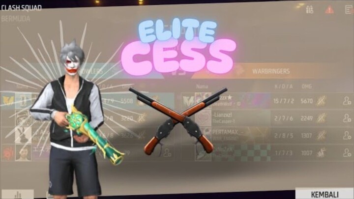 Lawan Abang-abang CEES Elite, Aim Nya Pada Gacor