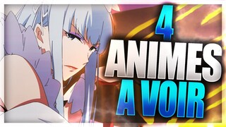 4 ANIMES DE FOU A VOIR ABSOLUMENT!