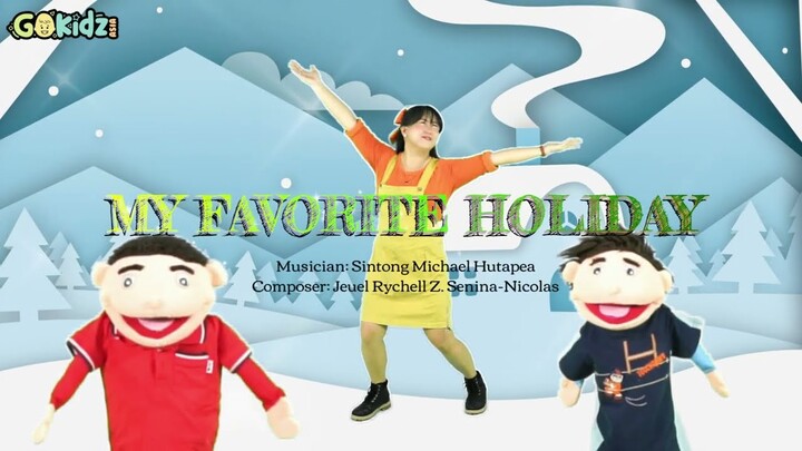 MY FAVORITE HOLIDAY | Christmas Song | Kids Song