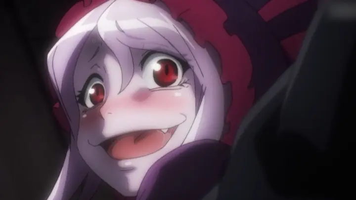 Animation: The Bone King sat on the maid to punish her, but Shalltear turned out to be a masochist!
