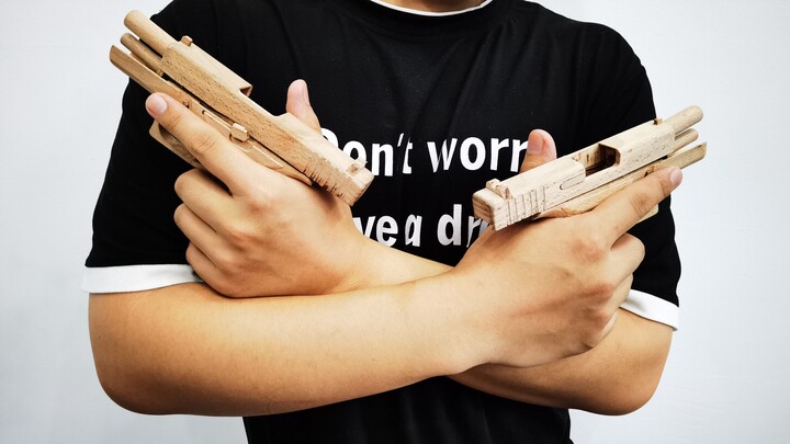 [Life] Handcraft: Making a Pure Wooden Glock