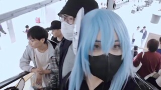 "Reinkarnasi Slime/Rimuru Cos" Vlog campuran server pribadi Jepang Rimuru Sama｜(´◊ω◊｀)