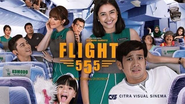 film flight 555 (2018) film Indonesia