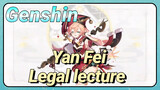 Yan Fei Legal lecture