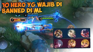 10 Hero Nyusahin Auto Win yang wajib kalian banned di mobile legends