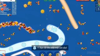 Big Snake _ Rắn săn mồi #199 _ The best Wormszone _ vùng giun đất.io 8