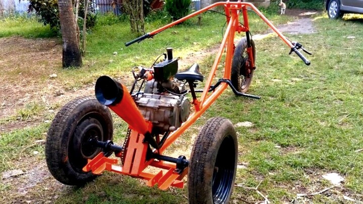 low budget custom trike