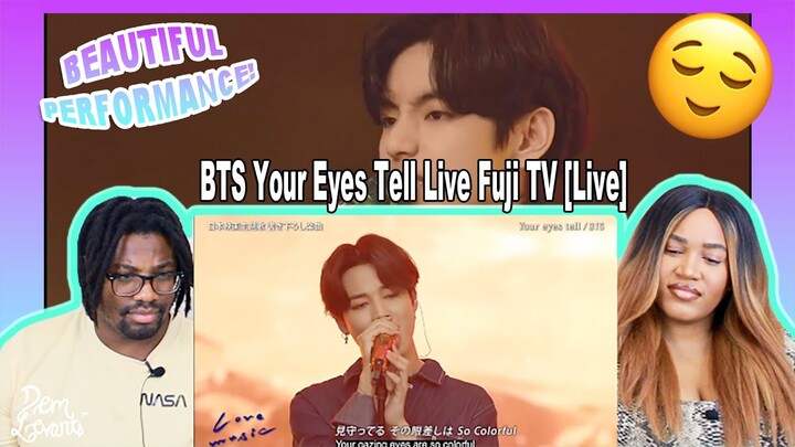 BTS Your Eyes Tell Live Fuji TV [Live]| REACTION