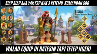 welcome komandan soc di kvk 3 bgaimana nih sikap f2p yuk bahas