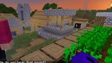 Minecraft: Hunter iron golem hidden in the village!