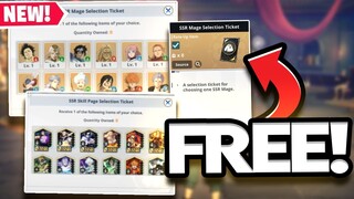 HOW TO GET A *FREE* SSR CHARACTER & SKILL PAGE ON "GLOBAL" VERSION! - Black Clover Mobile