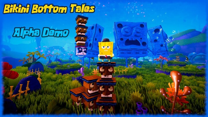 Bikini Bottom Tales - Alpha Spongebob Gameplay Demo (No Commentary)