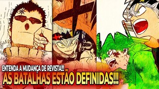 Black Clover Capítulo 368 - ASTA CHEGA EM CLOVER!!! ASTA E YUNO VS LUCIUS!!!