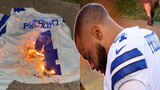 Cowboys fans LOSES IT & BURN Dak Prescott's jersey! Dak's comments sound like he is DONE in Dallas?