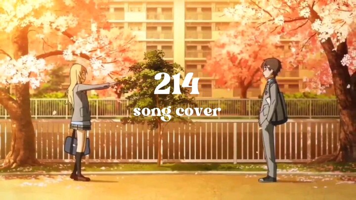 214 song cover lyrics x Your lie in April