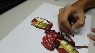 Drawing Iron Man