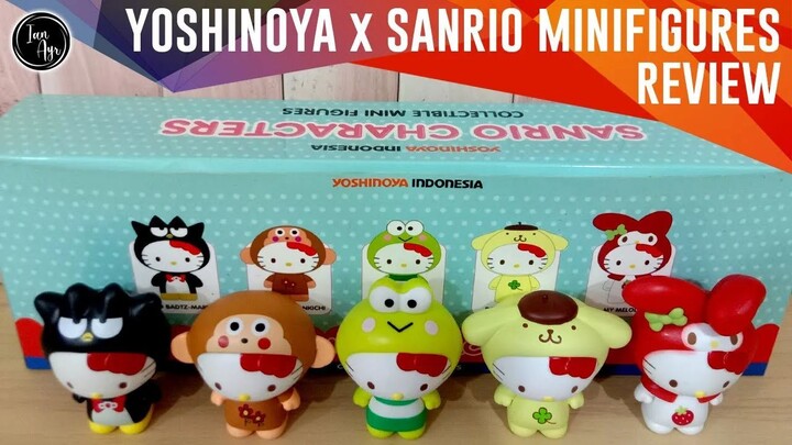 [ REVIEW ] Yoshinoya Indonesia x Sanrio Characters - Fast Food Collectible Mini Figures My Melody