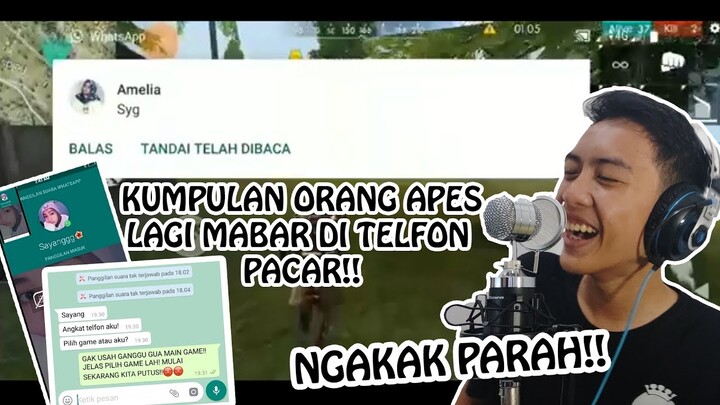 NGAKAK PARAH!! PUTUSIN PACAR GARA-GARA FREE FIRE!! (FREE FIRE INDONESIA)