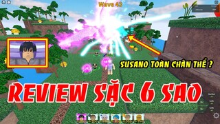 Review Sasuke 6 Sao Susanno Toàn Chân Thể Cùng 200 RANGE ?? | ALL STAR TOWER DEFENSE