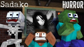 Monster School : SADAKO KILL COUNT | ESCAPE FROM SADAKO HORROR CHALLENGE - Minecraft Animation