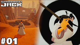 Samurai Jack: Battle Through Time - Gameplay Walkthrough Part 1 - Aku's Mine (NintendoSwitch)