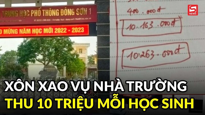 Xôn xao vụ nhà trường thu hơn 10 triệu đồng mỗi học sinh đầu năm học