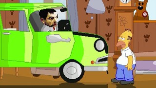 AN Mugen Request #2106: Mr. Bean VS Homer Simpson