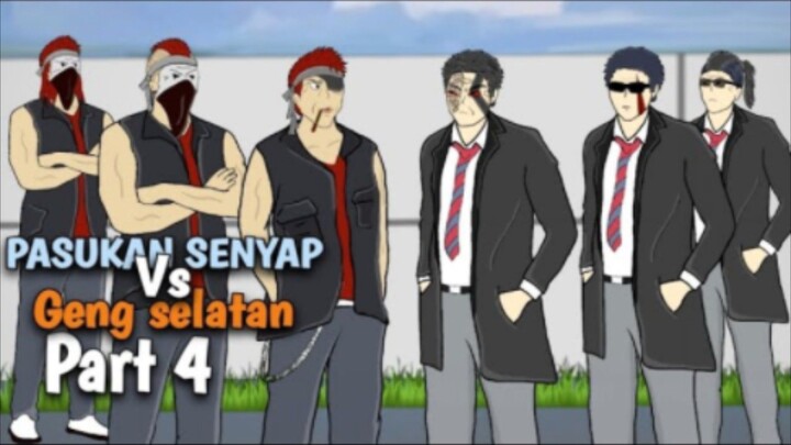 PASUKAN SENYAP VS GENG SELATAN Part 4 - DRAMA ANIMASI