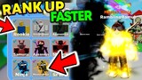 This Made me RANK UP FASTER in Ninja Legends (Roblox)