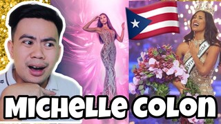 ATEBANG REACTION | MISS UNIVERSE PUERTO RICO 2021 MICHELLE COLON FULL PERFORMANCE #Loiza