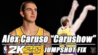 Alex Caruso Jumpshot Fix NBA2K20