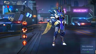 Thanks You Moonton!! Aldous S.A.B.E.R skin release ?😂😂😅