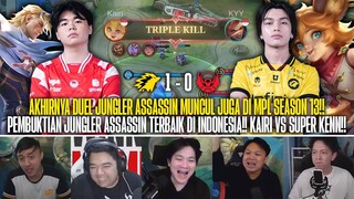 AKHIRNYA DUEL JUNGLER ASSASSIN MUNCUL JUGA!! REAKSI STREAMER ONIC ESPORTS 1-0 BTR ALPHA MPL ID S13!!