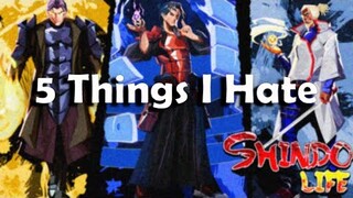 5 Things I HATE About Shindo Life