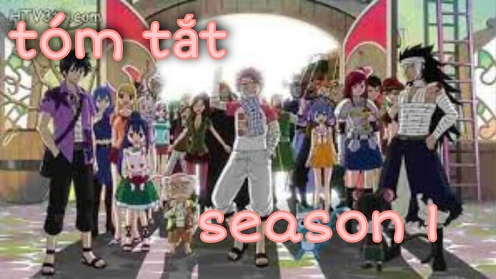 Tóm Tắt Hội Đuôi tiên " Hội Pháp Sư Fairy Tail " Season 1